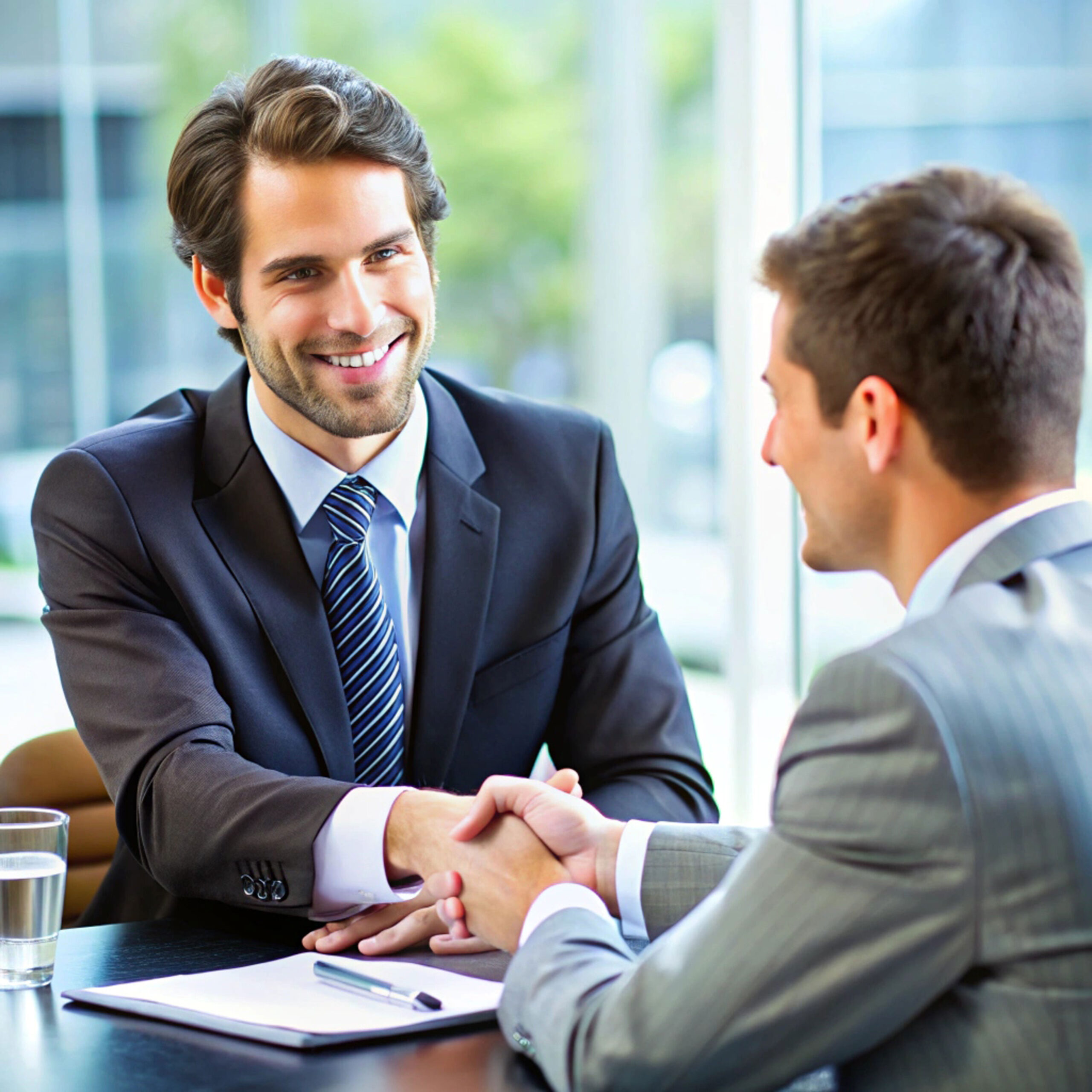effective negotiation with client business concept